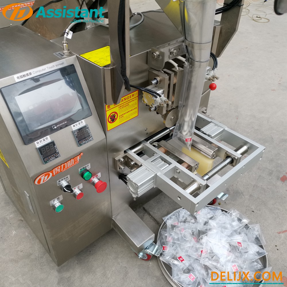 Chine 
Sachet de thé de pyramide/triangle avec la machine à emballer DL-SJ3000-4C de sachet en plastique fabricant